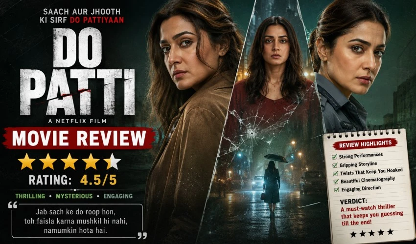 Do Patti Movie Review