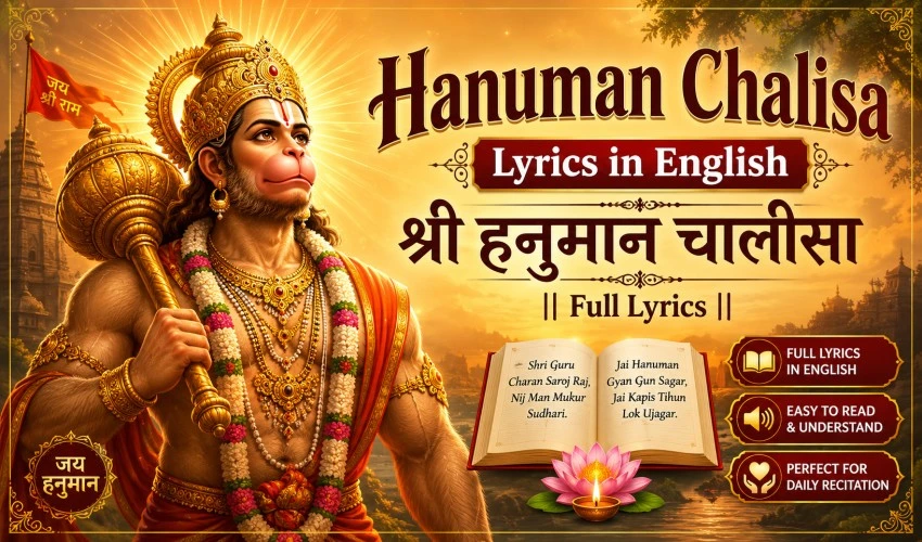 Hanuman Chalisa Lyrics in English