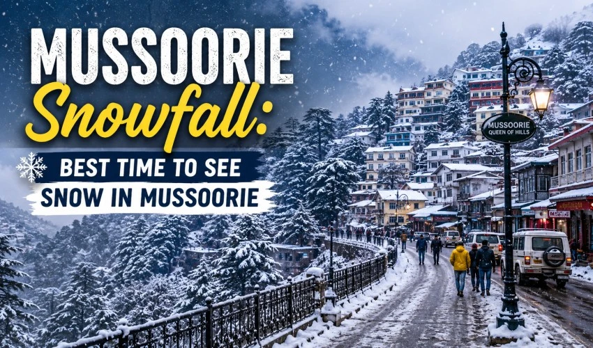 Mussoorie Snowfall