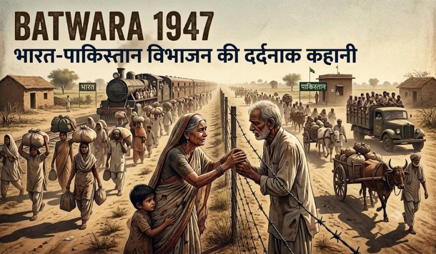 Batwara 1947: भारत-पाकिस्तान विभाजन की दर्दनाक कहानी