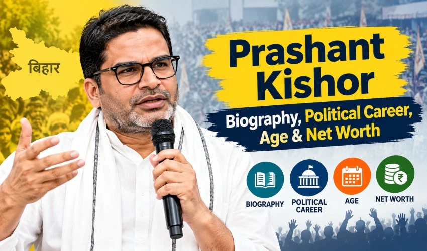 Prashant Kishor: Biography, Political Career, Age & Net Worth 2026